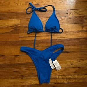 Hollister Blue Bikini Set